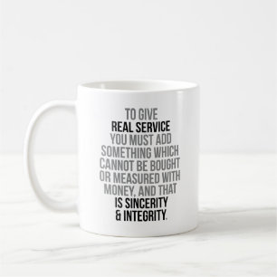Mug Devis du service à la clientèle