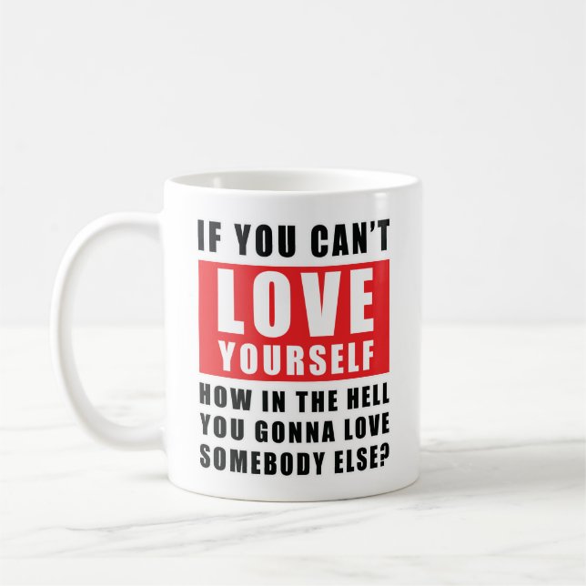 Mug Devis inspirant (Gauche)