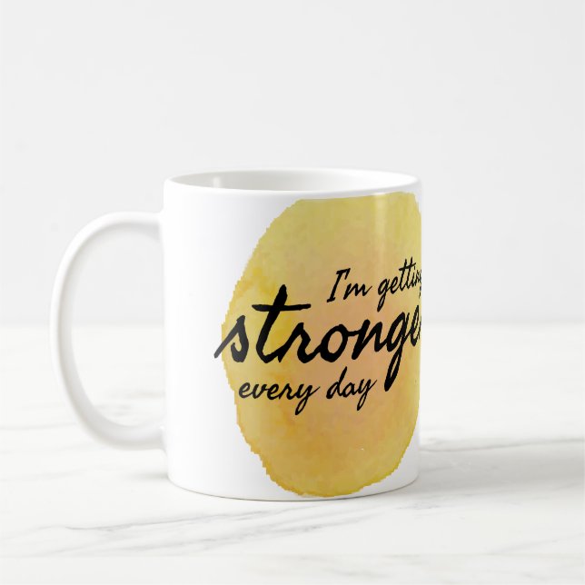 Mug devis quotidiens pour motivation et inspiration (Gauche)
