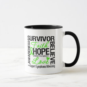 Mug Devise de survivants de Cancer de lymphome