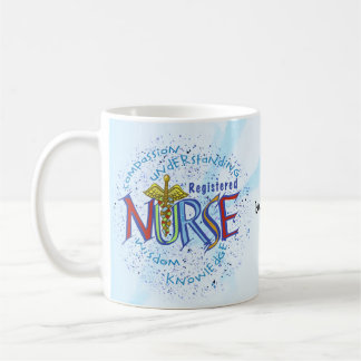 Mug Devise d'infirmière diplômée