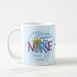 Mug Devise d'infirmière en soins de longue durée