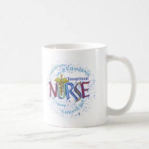 Mug Devise d'infirmière exceptionnelle