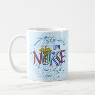 Mug Devise d'infirmière LPN