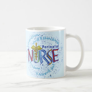 Mug devise d'infirmière périnatale