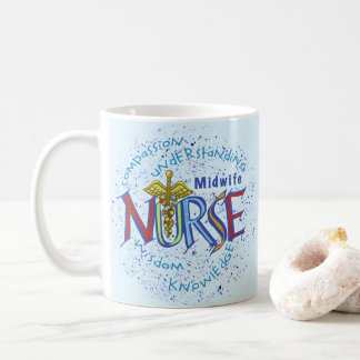 Mug Devise d'infirmière sage-femme