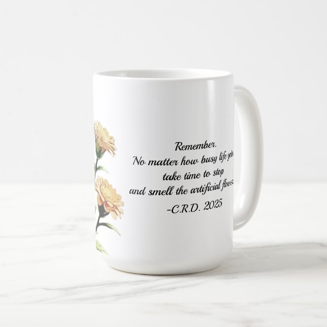 Mug Devise Inestimable (Devant droit)