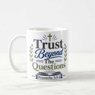 Mug Dévotion de verset biblique Confiance au-delà des