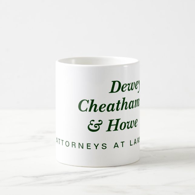 Mug Dewey, Cheatham et Howe (Centre)