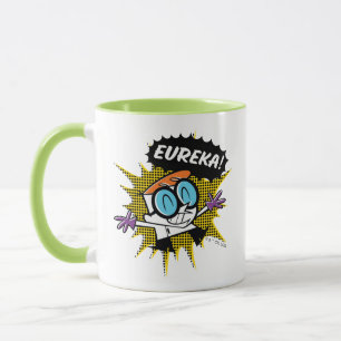 Mug Dexter "Eureka!" Halftone Callout Graphic