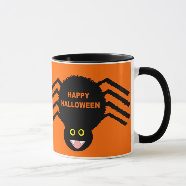 Mug d'Halloween Black Spider (Droite)
