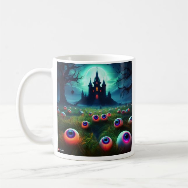 Mug d'Halloween effrayant (Gauche)
