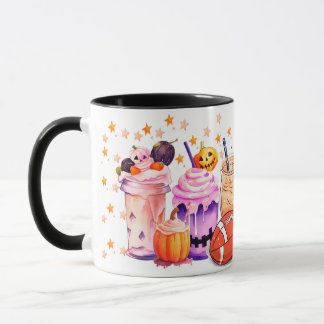 Mug d'Halloween éffrayant pour la famille de fans