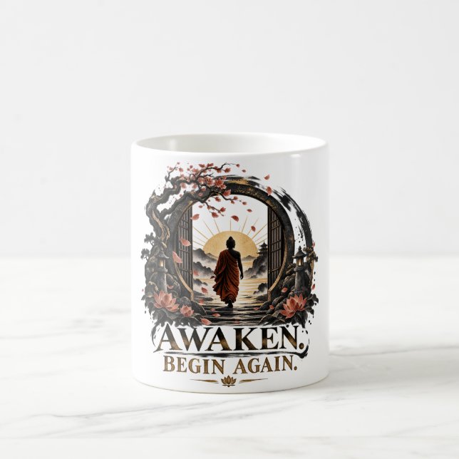 Mug Dhammapada Éveiller Recommencer (Centre)