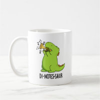 Di-notes-saur Blague drôle de dinosaure