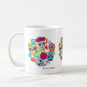 Mug Dia de Los Muertos