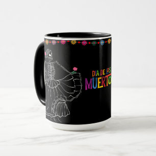 Mug Dia De Los Muertos
