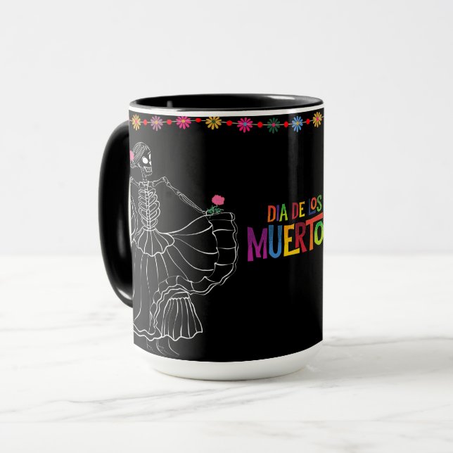 Mug Dia De Los Muertos (Devant gauche)