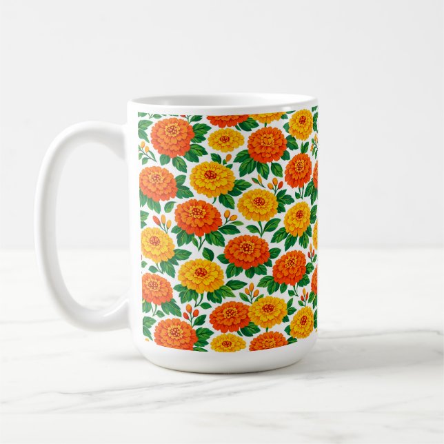 Mug Dia de Muertos, Fête des Souci  (Gauche)