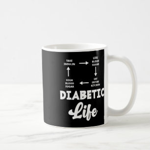 Mug Diabète amusant Type 1 Diabète T1d Diabète Décerné