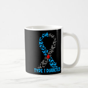 Mug Diabète de type 1 pour femmes col V