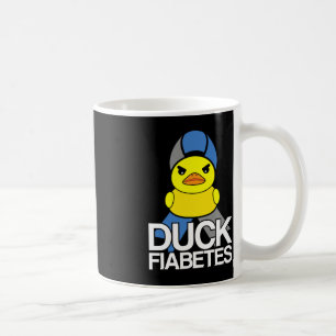 Mug Diabète De Type 1 T1D Fiabetes De Canard Pour Diab