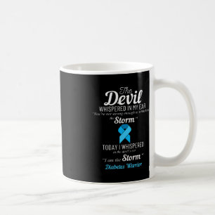 Mug Diabète Guerrier tempête Meilleur Diabète Sensibil