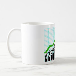 Mug Diagramme à barres de progression de réussite de c