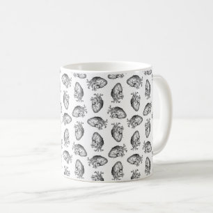 Mug Diagramme cardiaque illustré COULEUR ARRIÈRE - P