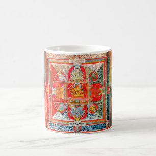 Mug Diagramme cosmique Mandala pour la méditation
