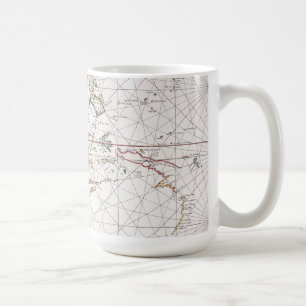 Mug Diagramme de mer à l'est de l'Inde Indonésie
