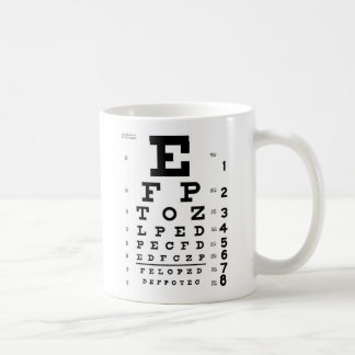 Mug Diagramme d'oeil