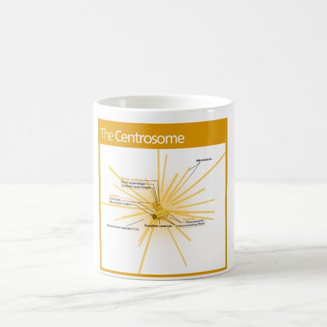 Mug Diagramme d'un centrosome (Centre)