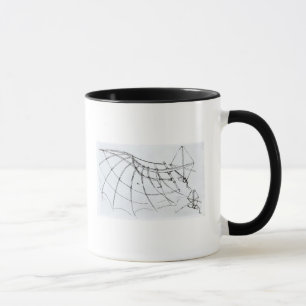 Mug Diagramme d'une aile mécanique