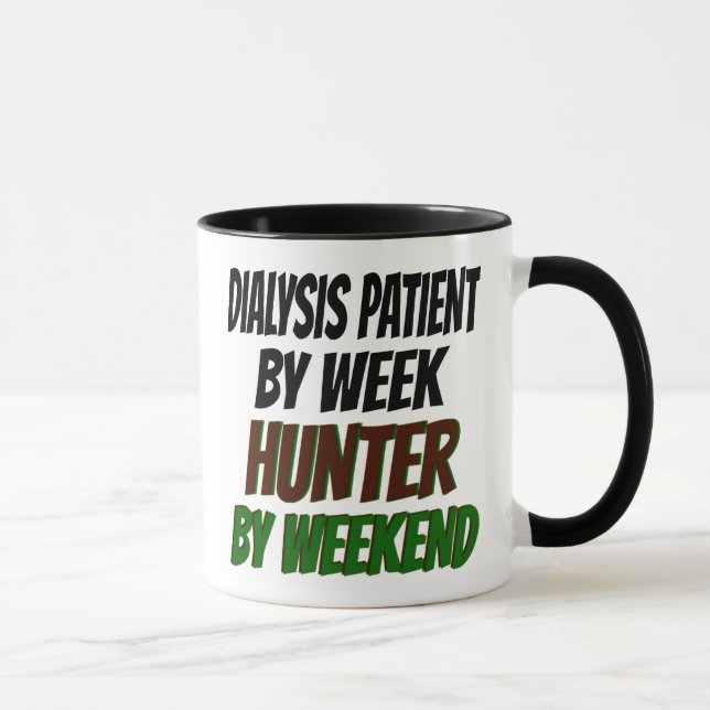 Mug Dialyse Patient Aime Chasse (Droite)