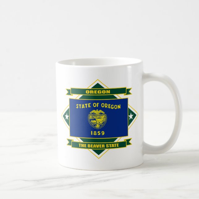 Mug Diamant de l'Oregon (Droite)