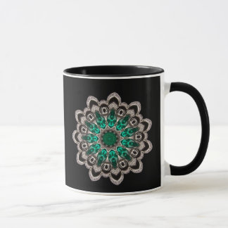 Mug Diamants et émeraudes Kaleidoscope
