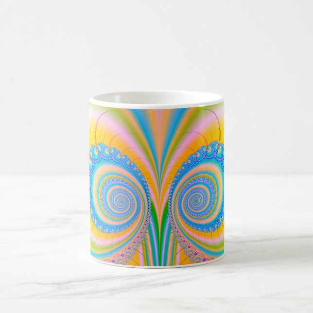 Mug Diamants fractal par Shirley Taylor (Centre)