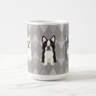 Mug Diamants Gris Frenchies