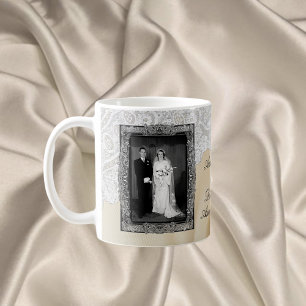 Mug Diamond 60e Elégant Mariage photo Anniversaire