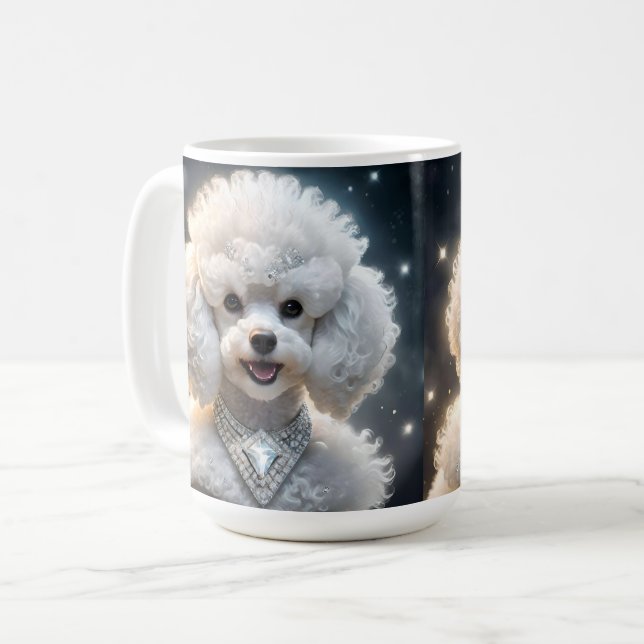 Mug "Diamond Diva : Le canicule glamour en étincelle" (Devant gauche)