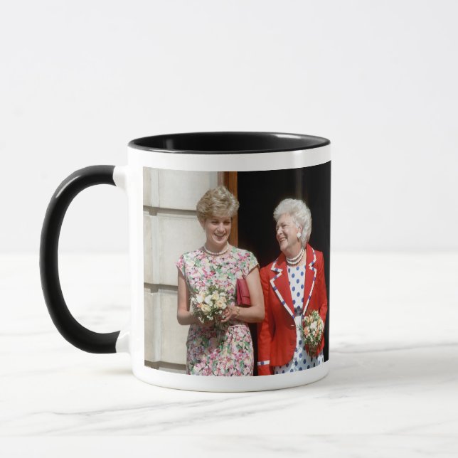 Mug Diana-Barbara Bush (Gauche)