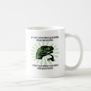 Mug Diarrhée de Philosoraptor