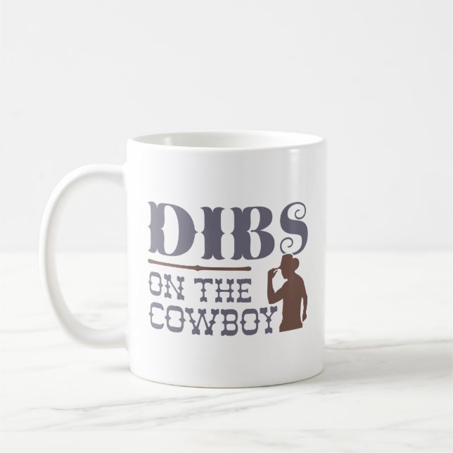 Mug Dibs Sur Le Cowboy (Gauche)
