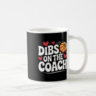 Mug Dibs sur l'entraîneur de football Drôle de femme o