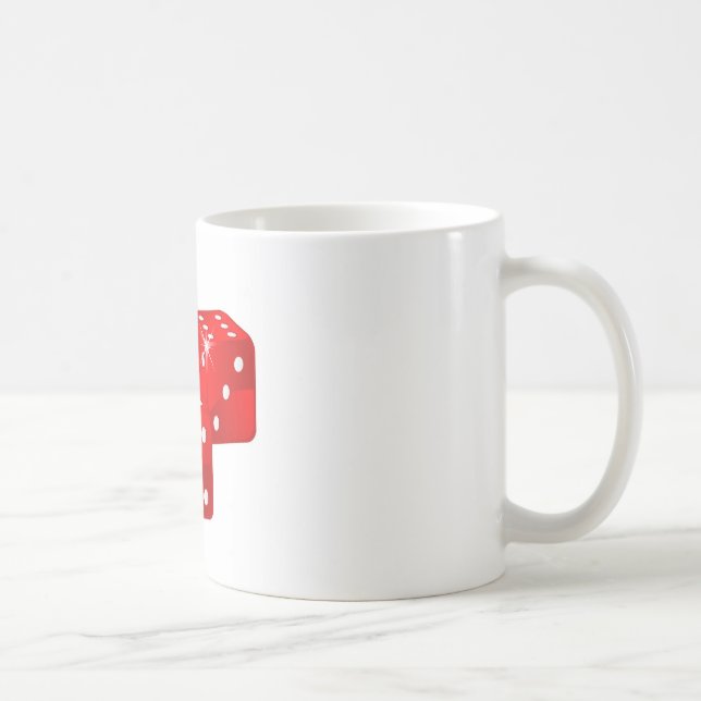 Mug Dice rouge (Droite)