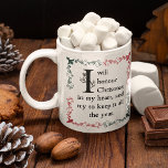 Mug Dickens A Christmas Carol Scrooge Citation Victori<br><div class="desc">De la "Carol de Noël" de Charles Dickens, Ebenezer Scrooge subit une transformation qui fait chaud au coeur, embrassant l'amour de Noël. Sa promesse solennelle résonne : "Je garderai Noël dans mon coeur, en essayant de garder son esprit vivant tout au long de l'année." Ces mots chéris grace notre tasse,...</div>
