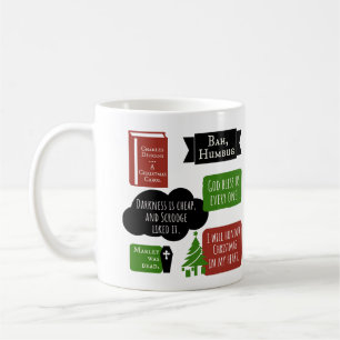 Mug Dickens Un Carol De Noël Scrooge Personnalisé