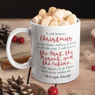 Mug Dickens Un Chant de Noël Scrooge Citation Victorie