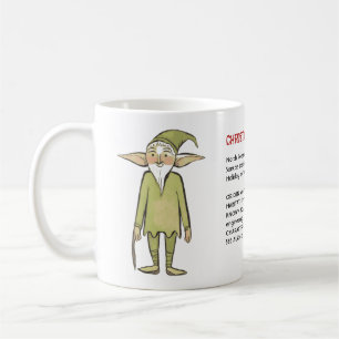 Mug Dictionnaire d'artisan de lutin de Noël au Pôle No